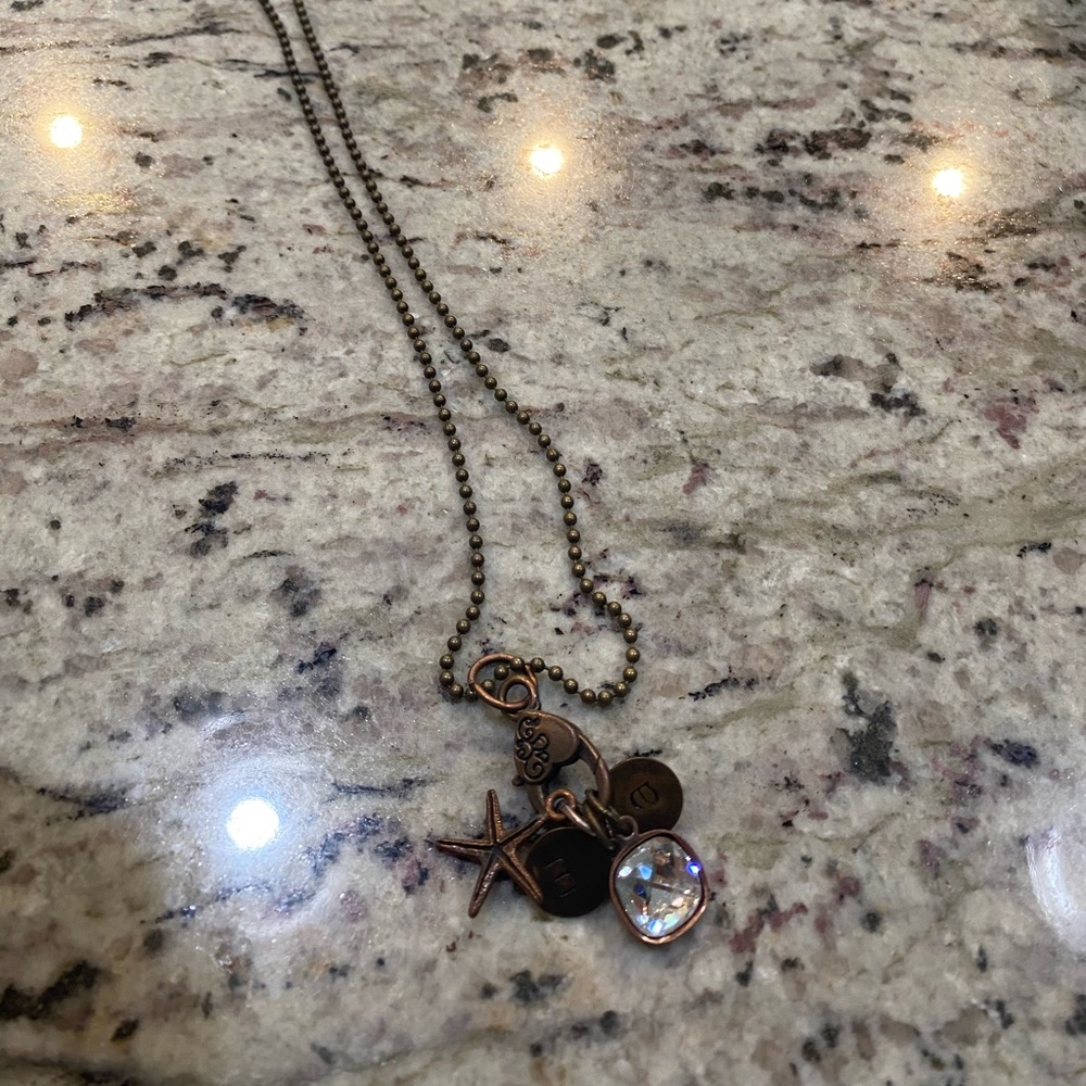 Handmade charmed necklace